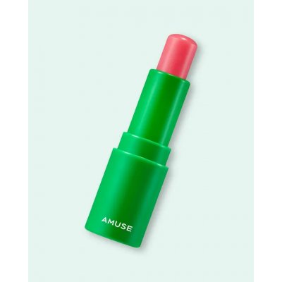 Amuse Vegan Green Lip Balm 02 Rose Veganský balzám na rty s hydratačním účinkem 3,5 g
