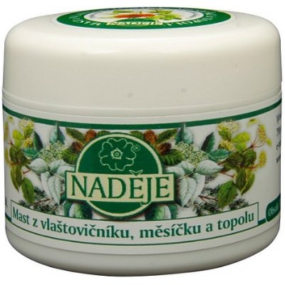 Naděje Mast z vlaštovičníku,měsíčku a topolu 50 ml