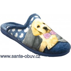 Santé AB/27665 dámská domácí obuv azul