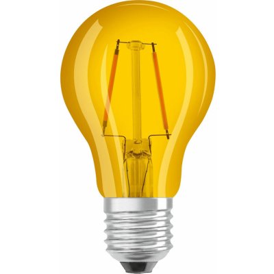 Osram LED žárovka E27 Star Décor Cla A 2,5W, žlutá – Zbozi.Blesk.cz