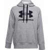 Dámská mikina Under Armour Rival Fleece Logo hoodie šedá