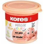 Kores Lehká modelovací hmota Magik Clay Pastel 40g pastelová lososová – Hledejceny.cz
