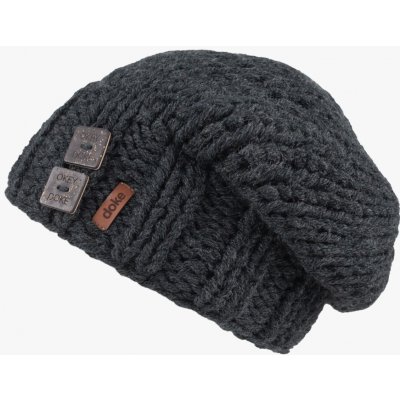 pletená čepice B Anthracite – Zboží Mobilmania
