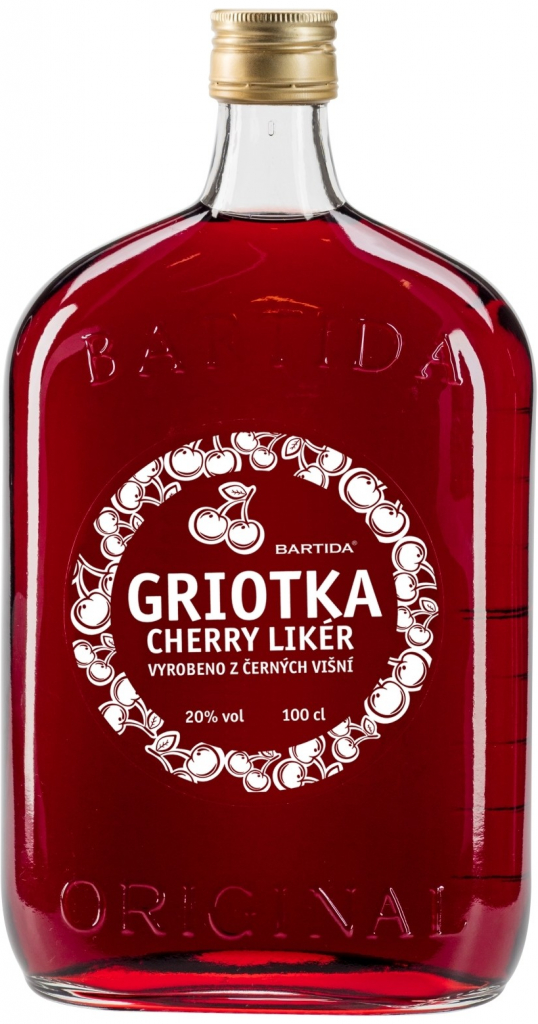 Bartida Griotka Cherry Likér 20% 1 l (holá láhev)