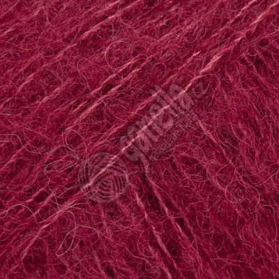 Příze Drops Brushed Alpaca Silk 23 bordó – Zboží Dáma