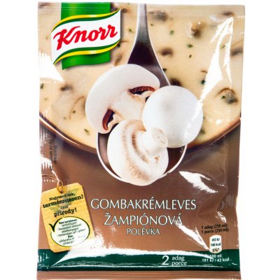 Knorr Krémová polévka žampionová 45g – Zbozi.Blesk.cz