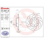 Brzdový kotouč BREMBO 08.9364.2X – Hledejceny.cz
