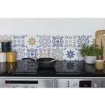 d-c-fix 270-3109 Samolepicí kachličky na stěnu Alia zlatá (6 kusů 15,25 cm x 15,25 cm – Zboží Dáma