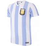 pánský retro dres COPA x Maradona Argentina 1986 modro bílý – Zboží Mobilmania