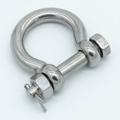 Nerezový třmen omega s maticí a závlačkou, AISI 316-A4, PAVLÍNEK 12, 2000kg – Hledejceny.cz