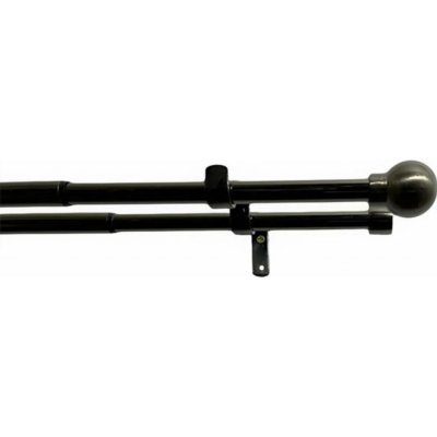 SP TREND Souprava zácl.dvojitá roztaž. 16/19mm Koule 200-350cm černý nikl – Hledejceny.cz