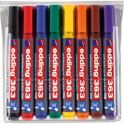 Edding 363 popisovač na bílé tabule 8 ks – Zboží Mobilmania