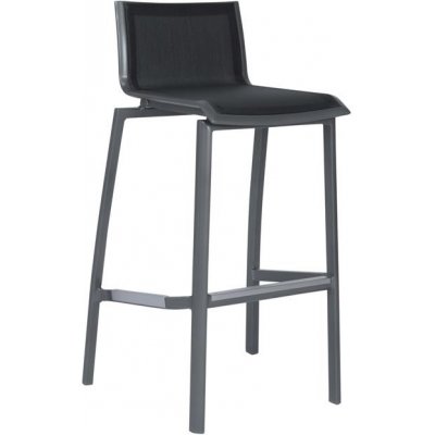 Stern Allround 57x52x100 cm rám lakovaný hliník bílý white výplet textilen stříbrný silver – Hledejceny.cz