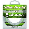 Rybářské lanko Gunki šňůra Slide Braid Fluo Green 125m 0,11mm