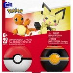MEGA Pokémon Poké Ball - Charmander a Pichu – Zboží Dáma