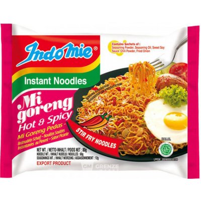 Indomie instantní nudle pálivá 80 g – Zboží Mobilmania