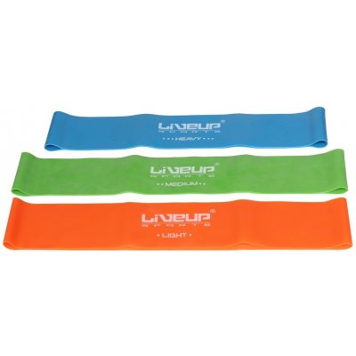 LiveUp aerobic guma posilovací guma 50 x 5 cm – Hledejceny.cz