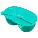 Akuku dvoukomorová miska se lžičkou 5907644003037 – Zboží Dáma