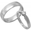 Prsteny Aumanti Snubní prsteny 214 Stříbro bílá