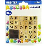 Wiky Razítka abeceda – Zboží Dáma