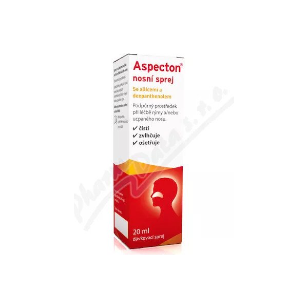 Volně prodejný lék Aspecton nosní sprej 20ml