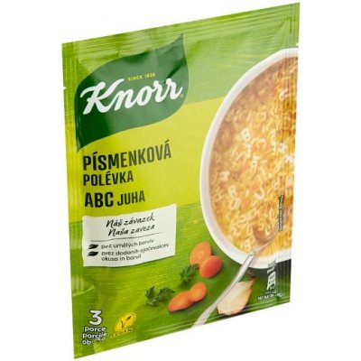 Knorr Písmenková polévka 82 g – Zbozi.Blesk.cz