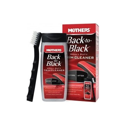 Mothers Back-to-Black Heavy Duty Trim Cleaner Kit 355 ml – Zboží Mobilmania