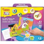 JOVI PLAY&FUN sada na malování pískem 12ks Monsters – Zboží Dáma