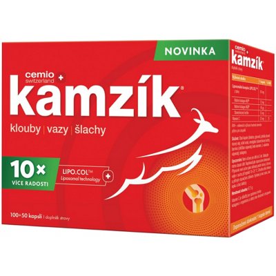 Cemio Kamzík liposomální 100 + 50 kapslí – Hledejceny.cz