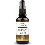 Clinical Ricinový olej za studena lisovaný 50 ml – Zboží Dáma