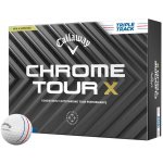 Callaway Chrome Tour X 24 Triple Track bílé 3 ks – Zboží Dáma