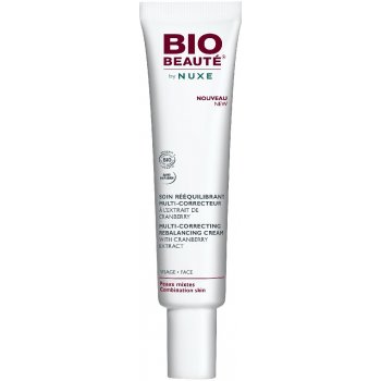 Nuxe Bio Beauté Rebalancing vyrovnávací korekční krém s brusinkovým extraktem Sans Paraben 40 ml