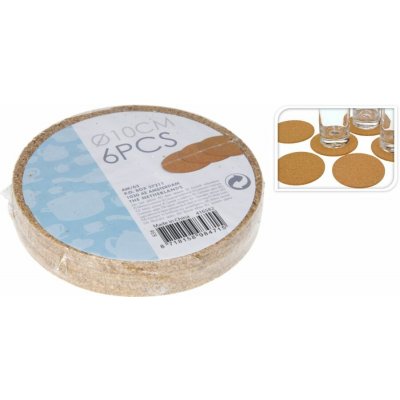 podložka d10cm 6ks korková kulatá – Hledejceny.cz