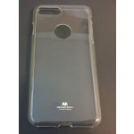 Pouzdro Jelly Case Mercury Apple iPhone 7 Plus / iPhone 8 Plus čiré otvor na logo – Hledejceny.cz