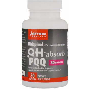 Jarrow Formulas Ubichinol + PQQ 30 kapslí