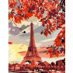 Rosa - Malování podle čísel Eiffelova věž 35 x 45 cm – Zboží Mobilmania