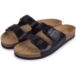 Vlnka dámské korkové anatomické nazouváky Linda černá – Sleviste.cz