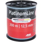 AKO Ohradníková páska PlatinumLine bílá modrá 12 5mm 200m – Hledejceny.cz