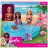 Výbavička pro panenky Mattel Barbie panenka a bazén