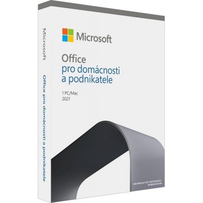 MICROSOFT Office home & business 2021 eng p8 win/mac medialess box t5d-03511 stary p/n:t5d-03308 – Zboží Mobilmania