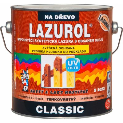 Lazurol Classic S1023 2,5 l bezbarvá – Zbozi.Blesk.cz