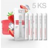 Jednorázová e-cigareta Izy Vape One Strawberry Ice 0 mg 600 potáhnutí 5 ks