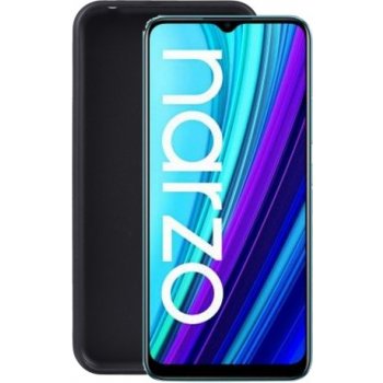 Pouzdro PROTEMIO 51824 Silikonový kryt pro Realme Narzo 30A černý