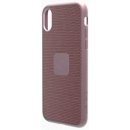 Pouzdro CYGNETT iPhone X Slim Case with Carbon Fibre in Rose zlaté