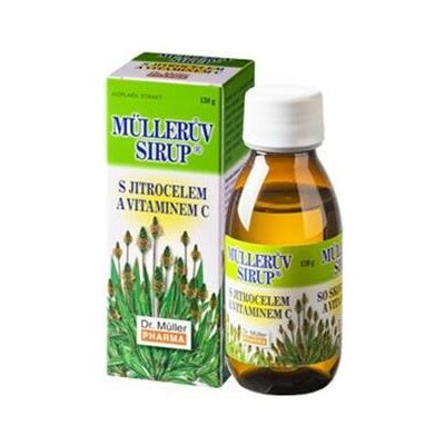 Muller Pharma Sirup Jitrocelový s vit. C 245 ml – Hledejceny.cz