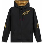 Alpinestars mikina SESSIONS 3 Hoodie černá/zlatá – Sleviste.cz