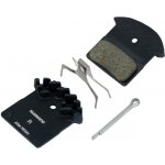 Shimano brzdové destičky J05A polymer s chladičem, v krabičce