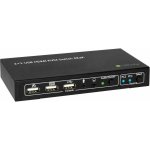 Techly KVM-HDMI2U – Zboží Živě