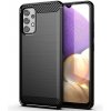 Pouzdro a kryt na mobilní telefon Samsung Pouzdro Forcell Carbon Case SAMSUNG GALAXY A13 4G černé