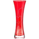Crystalex Skleněná váza LOVE2 195 mm – Zboží Dáma